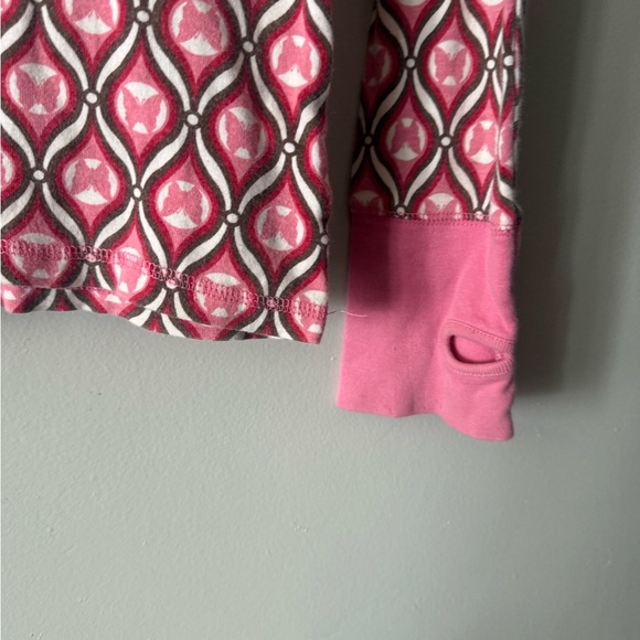 Vintage Y2K Arizona Jeans Pink White Butterfly Hoodie Sweatshirt Size Large - Picture 2 of 5